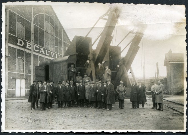 91 - Corbeil - Decauville - Ecole spéciale TP - Visite avril 1932.jpg