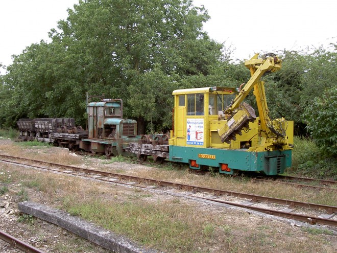 Le matériel SMBC à Ecueillé - août 2005.jpg