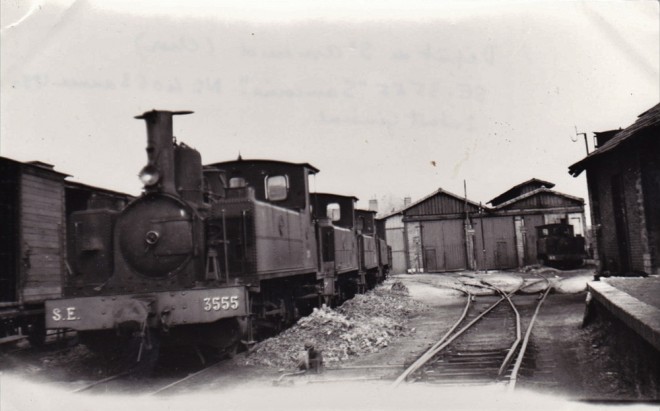 18 - SE Cher gare depot St Amand Montrond LOCO Sancoins cliché P Laurent COLLECTION PEREVE.jpg