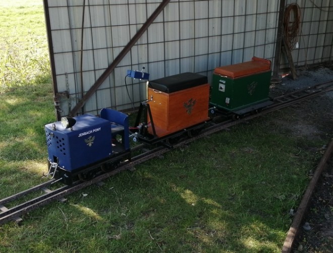 Saint Amand les Eaux, le petit train de la Scarpe  File