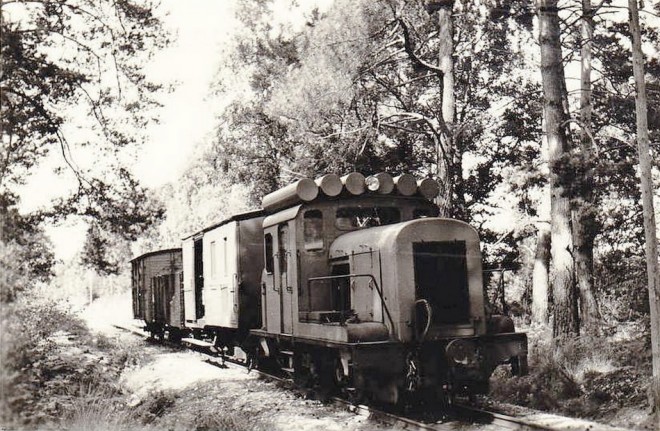 41 - C.F. BLANC ARGENT  Train venant de Salbris pour Souesmes. Photo Rozé.jpg