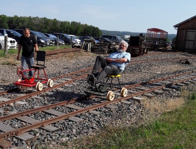 voie de 60, Pélivélo  File