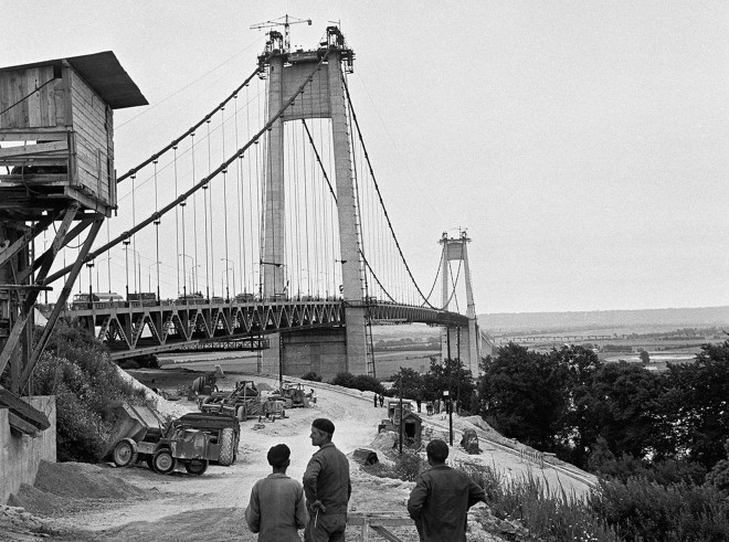 Inauguration pont Tancarville - 1963.jpg