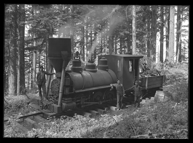 Peggy locomotive on logging railway.jpg