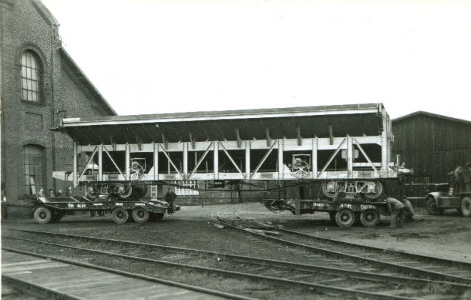 B - Marcinelle - Sonergie  - Wagon à coke pour Solvay - Transports Jonet - Ph. A.jpg