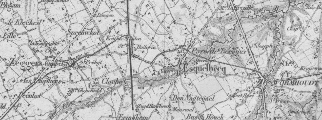 Carte EM 80000e feuille n°4 Saint-Omer révisée 1893 (Coll. Dufetrelle).jpg