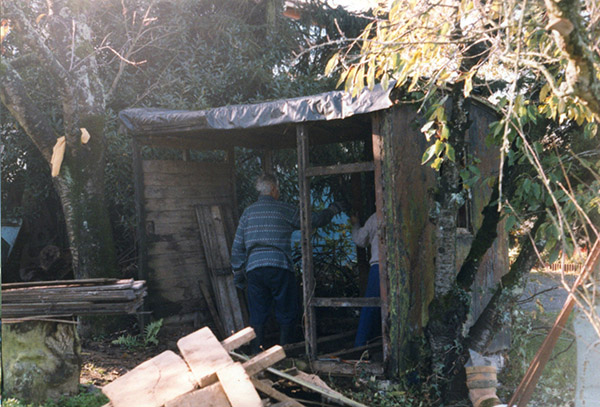 Beaupréau démontage du fourgon D 251 le 10 novembre 1998 491335 - Cliché Michel Raclin a.jpg