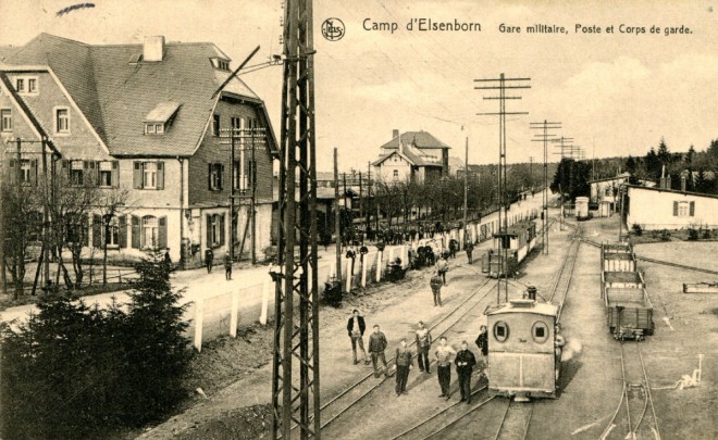 B - Camp d'Elsenborn - Gare militaire, Poste et Corps de garde.jpg
