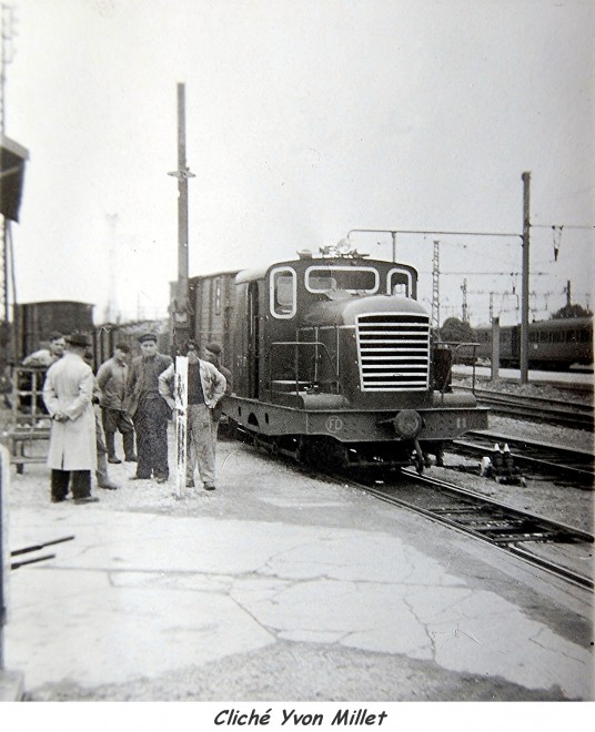 1e gare de laroche 1950.JPG