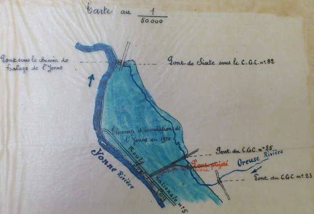 Plan de la voie de service de Gisy les Noble.jpg