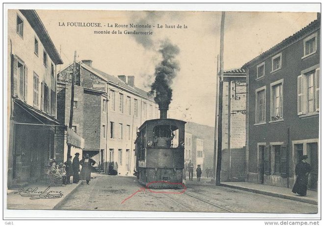 La Fouillouse - La Route Nationale -- Le haut de la montee de la Gendarmerie.jpg