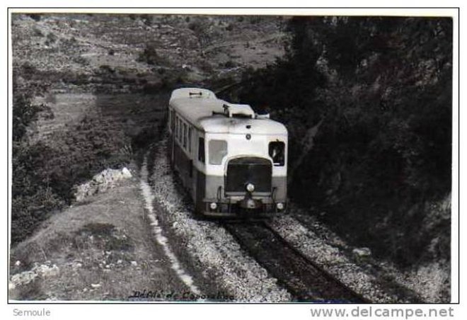 20 - Corse - Chemin de Fer - Photo format 9x14 Défilé de Caporalino.jpg