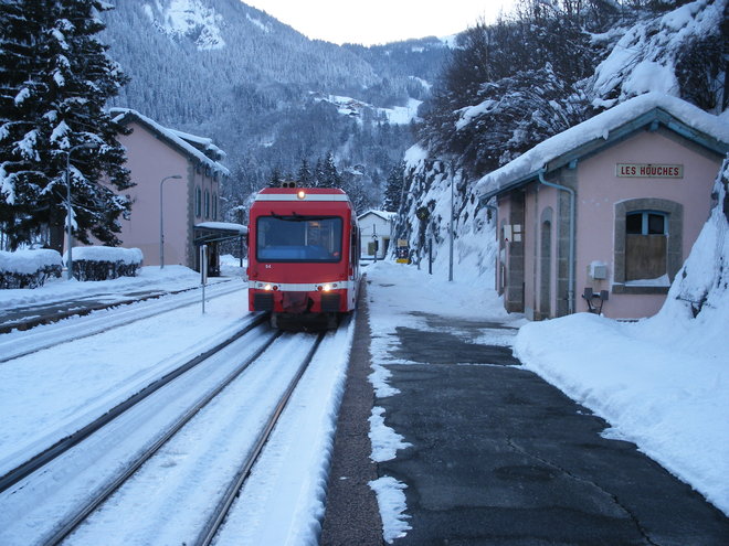 La Z 854 en gare des Houches ( 2 ).JPG