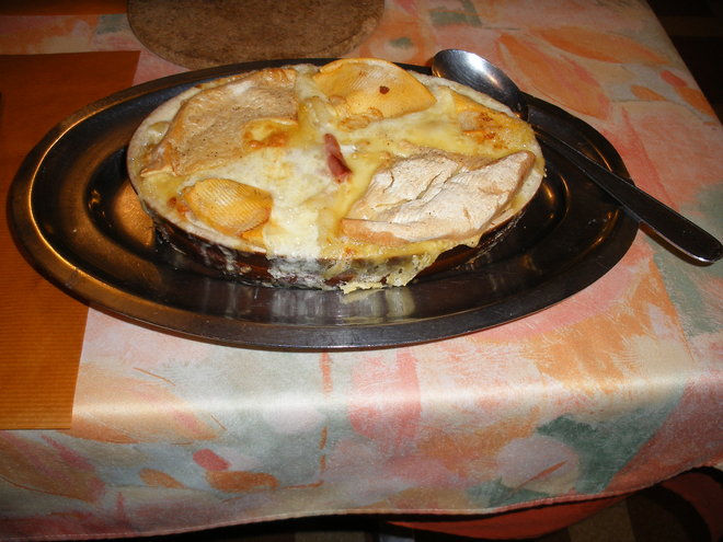 La Reblechonade au restaurant de l'Hôtel du Buet !.JPG