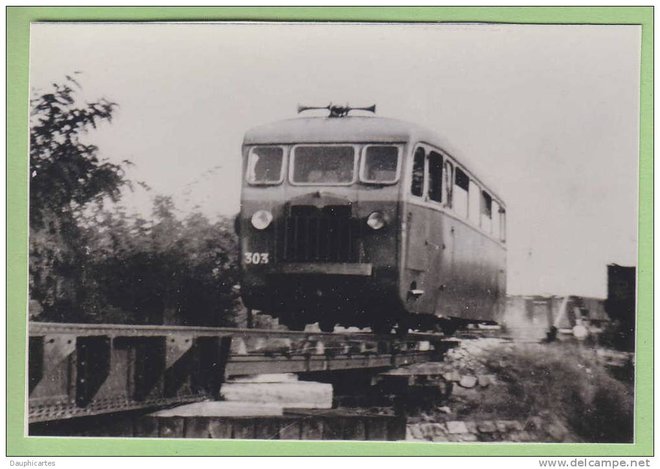 17-SAINTES - BURIE, CFD Charentes 1950. Autorail De Dion NC..jpg