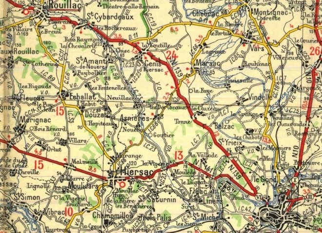 Angouleme - Rouillac (Michelin 1931).jpg
