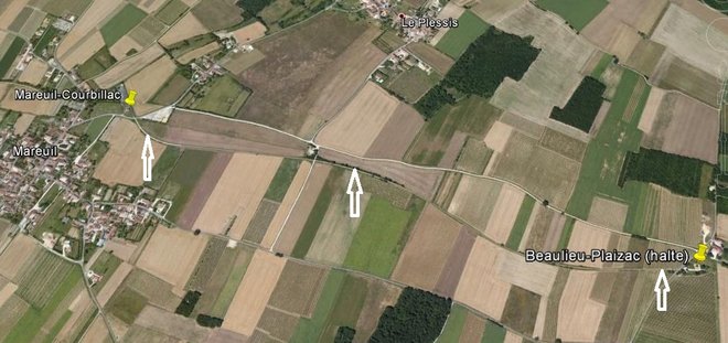 Beaulieu Plaizac - Mareuil Courbillac (Google 2006).jpg