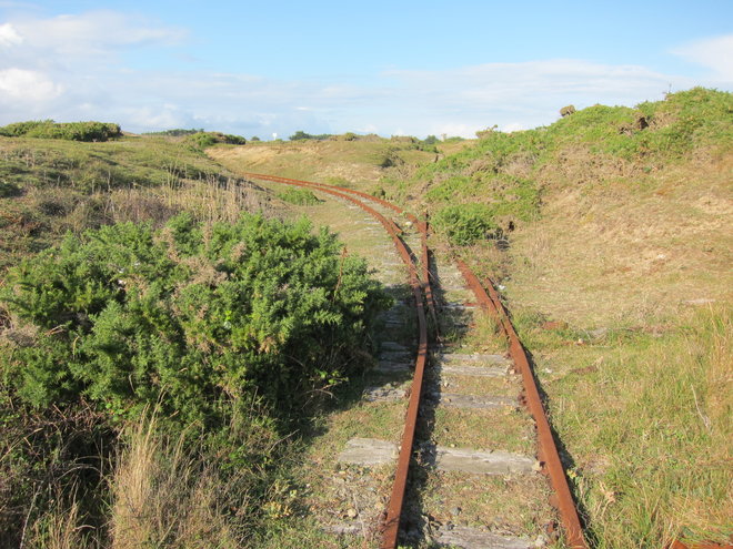 Quiberon - L'aiguillage sur l'ovale.JPG