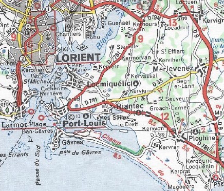 Gâvres - Extrait carte routière.jpg