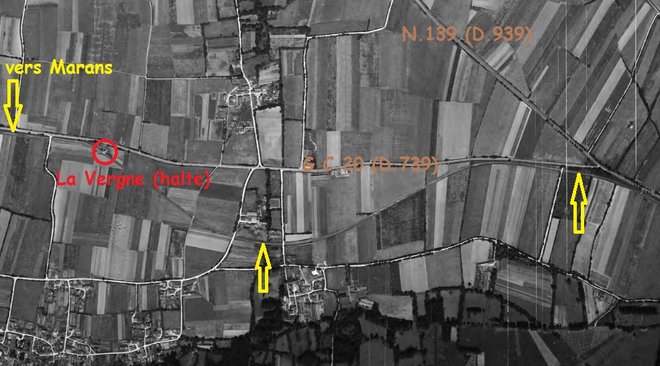 9 La Vergne (Géoportail 1950).jpg