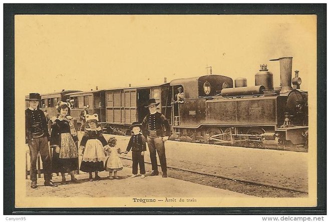 29 - Tregung la gare et le train tramway ligne de Concarneau à Quimperlé.jpg