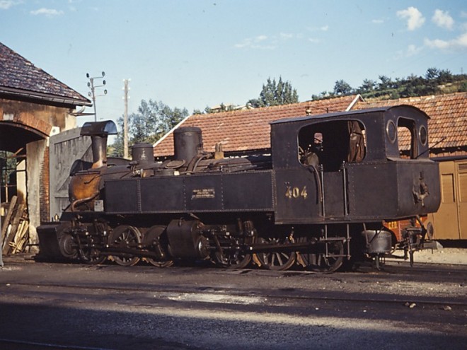 Le Cheylard la 404 prête pour le lendemain 19670819.jpg