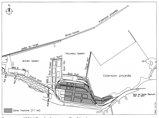 643 - Beyrouth port 1956 IFPO.jpg