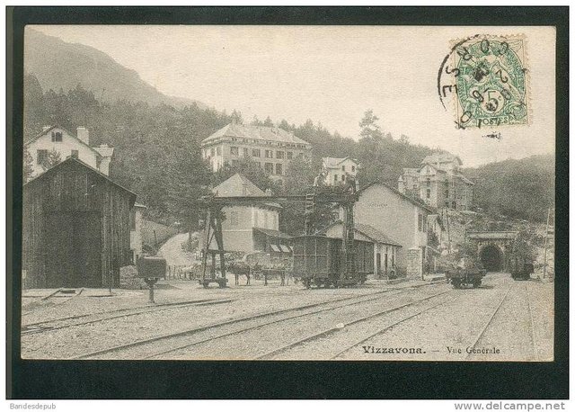 Vizzavona ( Haute Corse 20) - Vue gÃ©nÃ©rale de la Gare.jpg