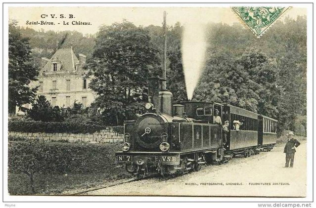 38 SAVOIE  ISERE - SAINT BERON - ARRET DU TRAMWAY Cie V.S.B..jpg
