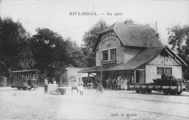 14 - Riva-Bella - La Gare - Édit. E. Marie.jpg