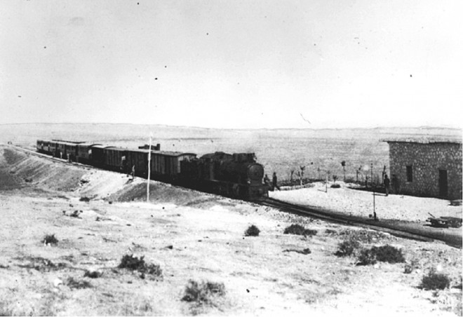 840 - Train dans le Hawran 1916.jpg