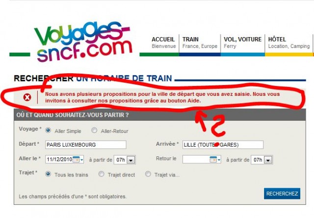 Paris chatelet - Lille.JPG