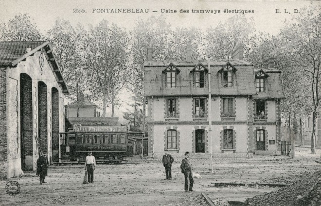 77 - Fontainebleau - Usine des tramways électriques - ELD 225.jpg