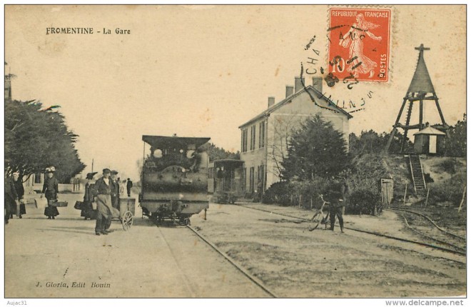 85 - Fromentine - La gare -.jpg