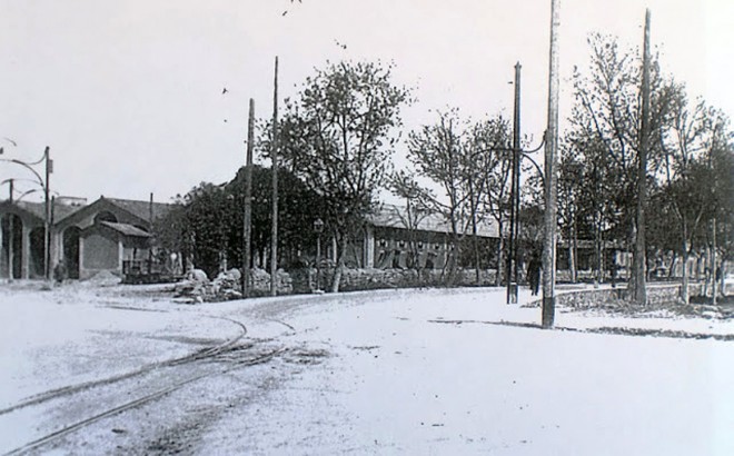 41 Tranvia dépot calle Aragon 1950 CIMG1145.JPG