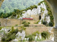 Wim Wijnhoud Ligne de Vertolaye 04.4 Pont Pierre VN Vallée Mur de Soutenement Tunnel VM