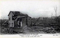 Combles gare Destruction