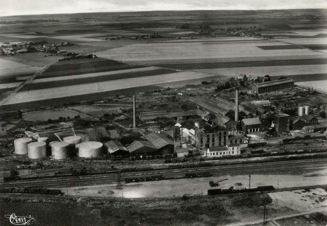 Nesles Distillerie S.I.A.S. GARE (Ligne Offoy-Bussy-Ercheu)
