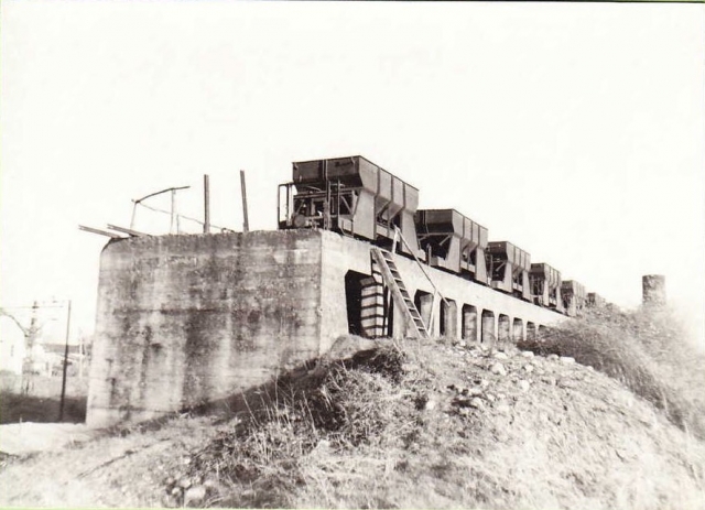 FERRIERES Ch F des Mines du BABURET Estacade Wagonnet 03 1962 Coll Pérève