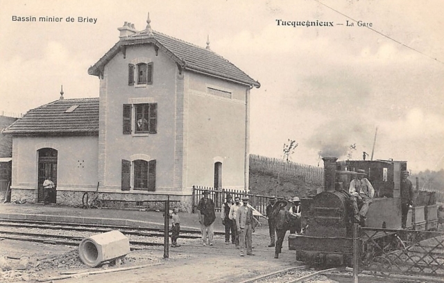 Tucquegnieux PN VN Voie Etroite Vapeur Wagonnet - Mine de Fer - Bassin Minier de Briey - meurthe et Moselle