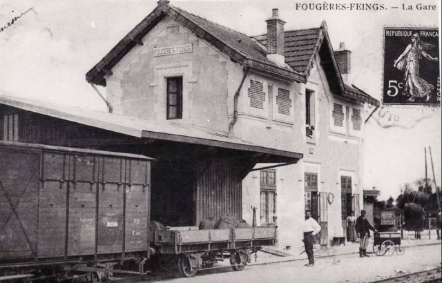TLC Fougères-Feings Gare Wagon  (lieu dit Favras)