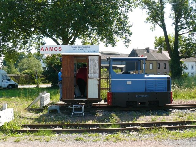 01 TTVS Plymouth Caboose Billets Départ Ligne