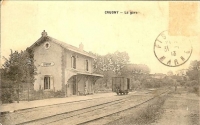 CBR Crugny gare 03 Voies Wagon (rue = chemin du CBR) - copie