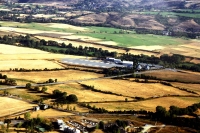 train jaune ste leocadie