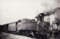 Vallée de Celles Dernier Train (30.04.50) 130T Corpet n°1 et 2 Photo La Vie du Rail Coll Péréve 01