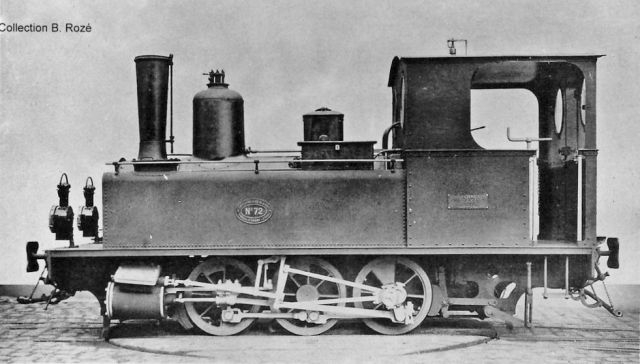 CP 030T Corpet n°72 Sorti usine fév 1894 Ligne Cimiez-Saint Tropez coll Rozé