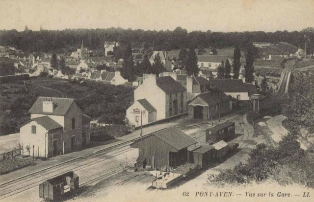 CFDF Pont-Aven Gare Halle remise Chateau d'Eau