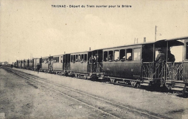 CM Voiture Blanc-Misseron 2 Essieux 2nd (Dossiers pas vitrés) Trignac Trains Ouvriers
