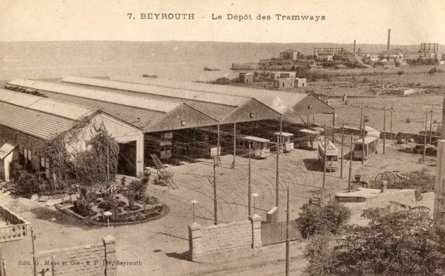 Beyrouth Dépot Tramways