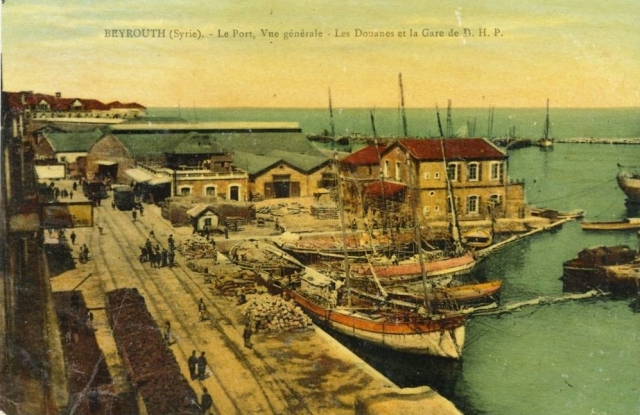 Port de beyrouth Voies ferrées